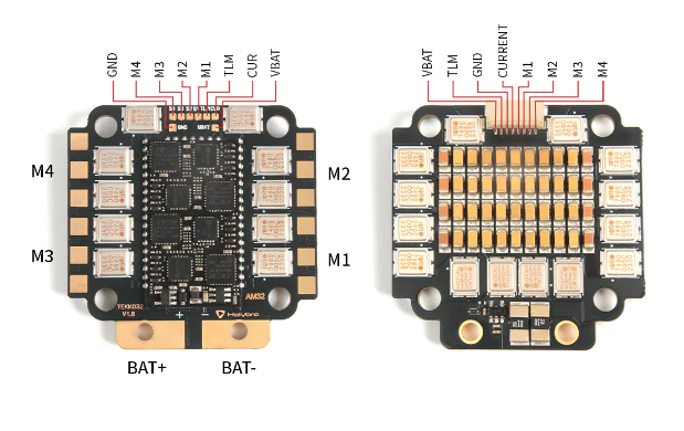 Holybro Tekko32 F4 Metal 4in1 65A ESC (AM32) 116_T nuotrauka