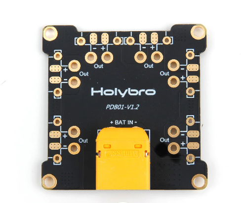 „Holybro Power Distribution Board“ (PDB) 4–6 varikliams (PM03, PM06, PM07), PBP plokštė 68_T nuotrauka