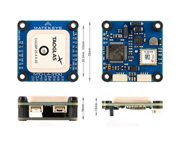 Matek M10-L4-3100 GPS imtuvas su kompasu ir SAN šakotuvu 77_T nuotrauka